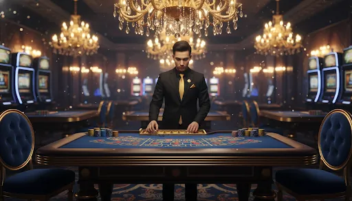 suckbet Baccarat Table